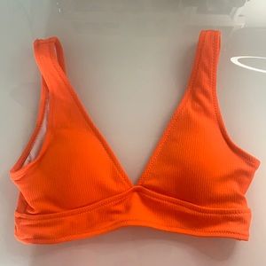Orange Bikini Top